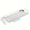 1set Stainless Steel Barbecue Grill Chicken Leg Rack + Tray Set/ Only 1pc Chicken Leg Rack, Outdoor Barbecue Rack Double-layer Vegetable Meat Rack, Kitchen Supplies, Kitchen Accessories, BBQ Accessories