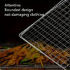 1pc Heavy-Duty Rustproof Stainless Steel BBQ Grill Basket - Perfect for Grilling Meat, Steak, Shrimp, Vegetables, Chops - Ideal for Outdoor Picnic, Camping, and Backyard BBQs - Durable, Easy-to-Clean, and Space-Saving Grill Accessories