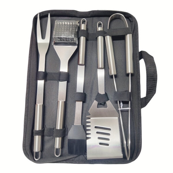 Stainless Steel Barbecue Tool Set Outdoor Camping Picnic BBQ Barbecue Utensils Cooking Tool Combination Set