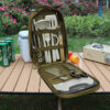 Portable Outdoor Camping Cookware Set with Silicone Storage Bag - Perfect for Picnics & Leisure