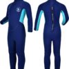 Kids Wetsuit for Toddler Girls Boys and Youth,3mm Neoprene Swimsuits Children Wet Suits 2mm Shorty/Full Long Sleeve Back Zip in Cold Water Warmth for Swimming Diving Jet Skiing Surfing