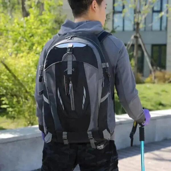 A Large-capacity Men And Women Universal Outdoor Travel Backpack Waterproof Hiking Lightweight Duffel Bag