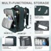 Easyjet Cabin Bag 45x36x20 Backpack, 40x20x25 Ryanair Carry-Ons, Women/Men Aeroplane Travel Backpack, Cabin Size Laptop Backpack