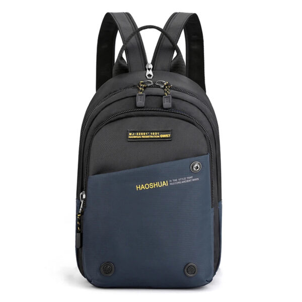 Men Crossbody Chest Bags Anti Theft Men Backpack Portable Backpacks for Hiking Fashion Male School Backpack Travel Backpack