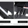 Men Large Capacity Multifunctional Extensible USB Rechargeable Hand-held Bag Men Waterproof Business Travel Computer Backpack