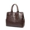 Retro Handbag Briefcase Men Large Capacity Top-Handle Bags With Strap Fashion Men's Crossbody Bag Shoulder Messenger Bag Handbag