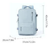 Rilibegan Dry Wet Separation Backpack with Large Capacity and Multifunctional Short Distance Travel Waterproof Mommy Backpack