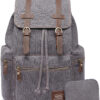 vintage canvas Backpacks Men And Women Bags Travel Students Casual For Hiking Travel Camping Backpack Mochila Masculina