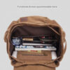 vintage canvas Backpacks Men And Women Bags Travel Students Casual For Hiking Travel Camping Backpack Mochila Masculina